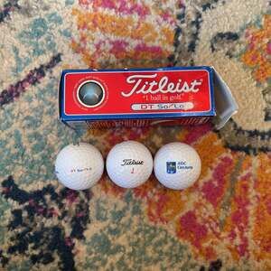 Titleist DT So‎ Lo Golf Balls - 3 Pack